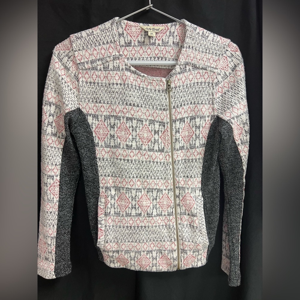 Lucky‎ Brand-Womens offset zipper, Size:XSmall, Sweater